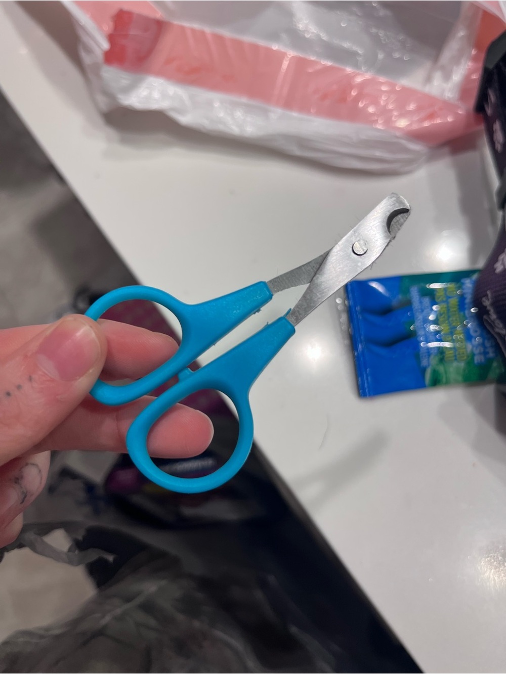 Blue Cat Nail Clippers